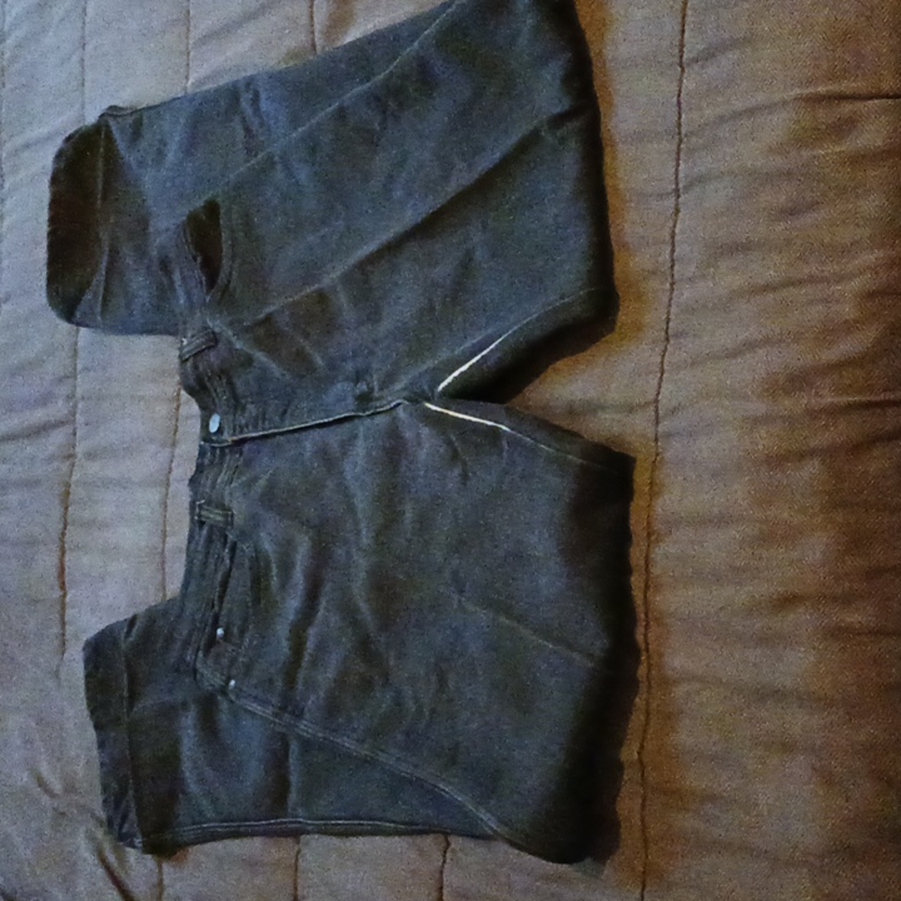 Vintage Bandini Women's Faded Black Jeans
